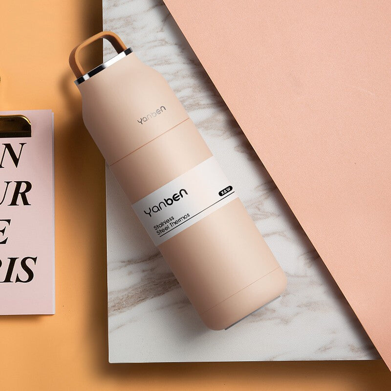 BGCoCo Hand Press Thermos