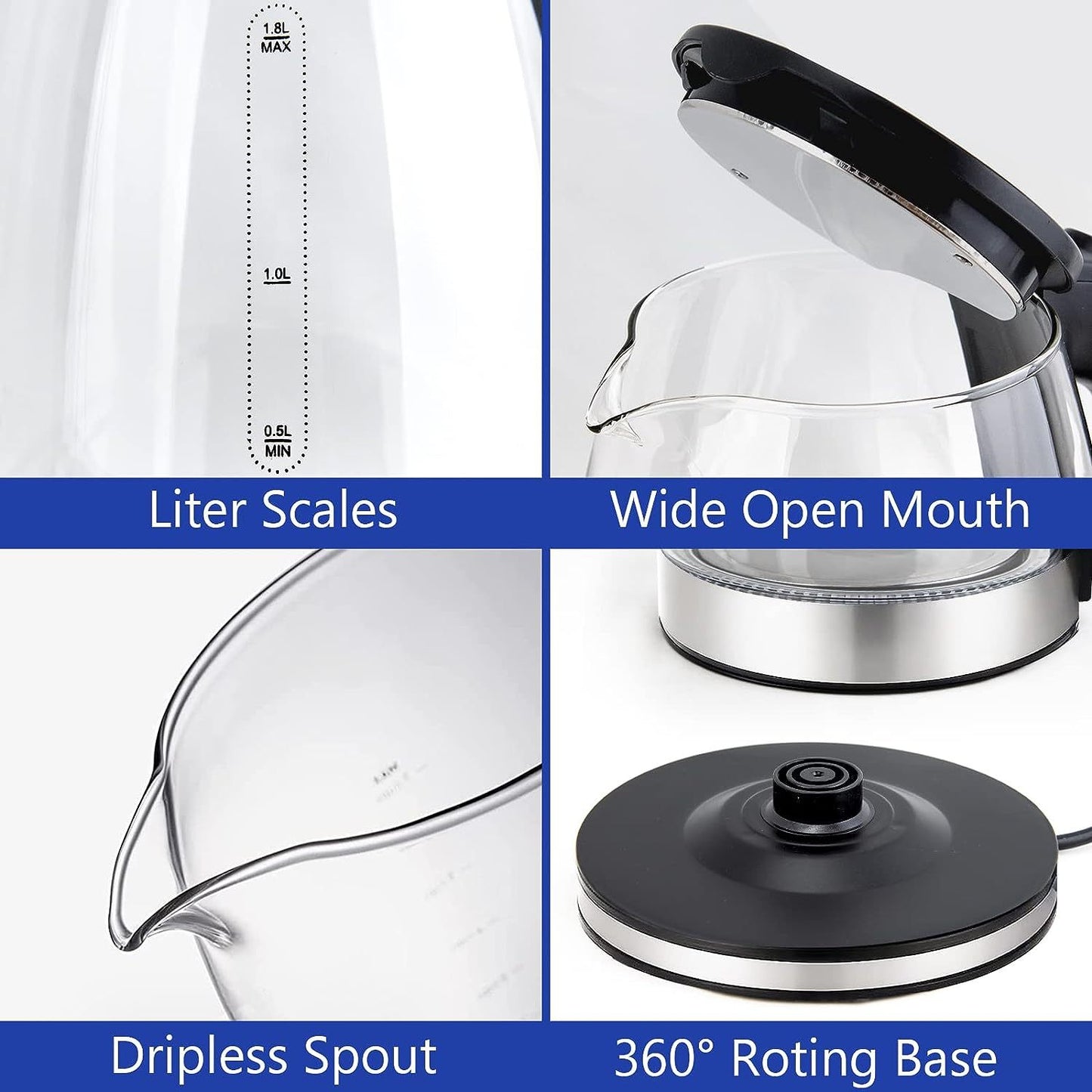 BGCoCo Electric Kettle 1.8L